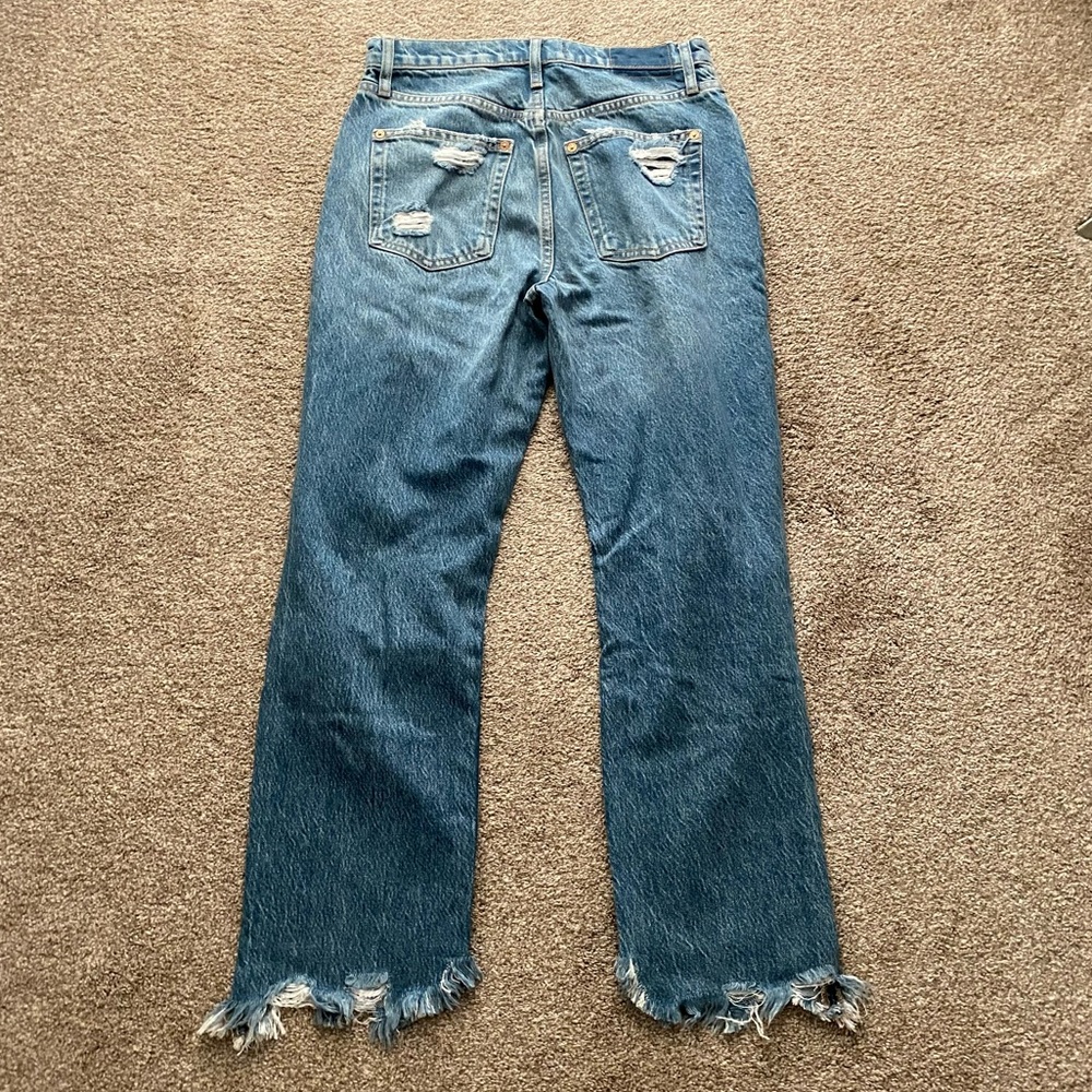 We the Free Wide Leg Ripped Jeans. Size 26 - Picture 2 of 5